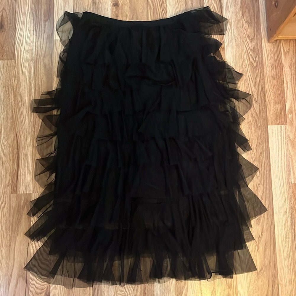 Black fairy tulle  skirt